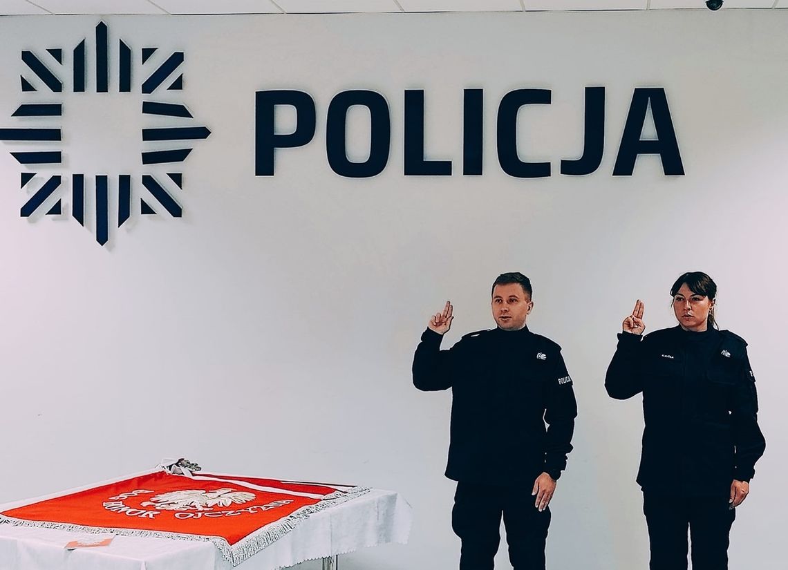 Nowi funkcjonariusze w Komendzie Powiatowej Policji