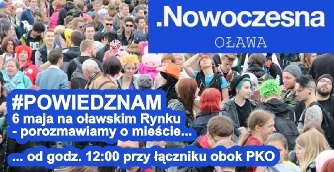 Nowoczesna będzie pytać mieszkańców