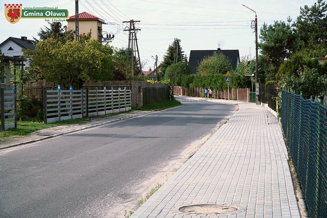Nowy chodnik w Marcinkowicach
