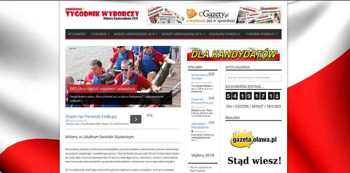 Nowy portal! Wszystko o wyborach samorządowych