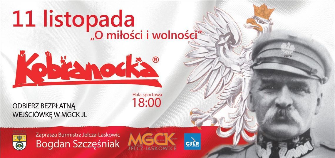 O miłości i wolności. Koncert Kobranocki - są bezpłatne wejściówki