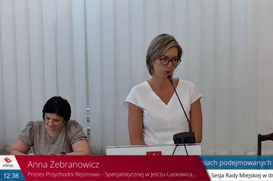 O sobie, o wizji, o planach. Nowa prezes przychodni przedstawiła się radnym O sobie, o wizji, o planach. Nowa prezes przychodni przedstawiła się radnym