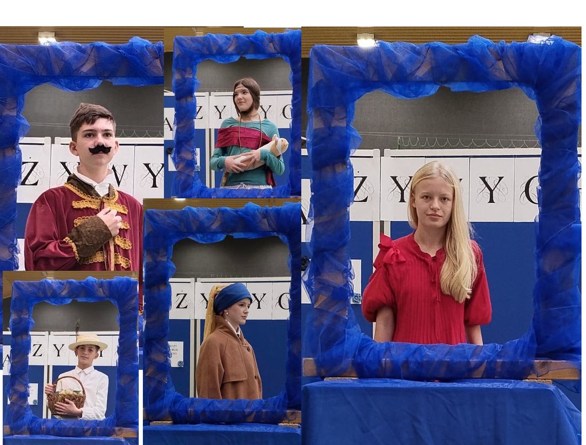 Obrazy jak żywe - szkolna galeria, która ożyła Obrazy jak żywe - szkolna galeria, która ożyła