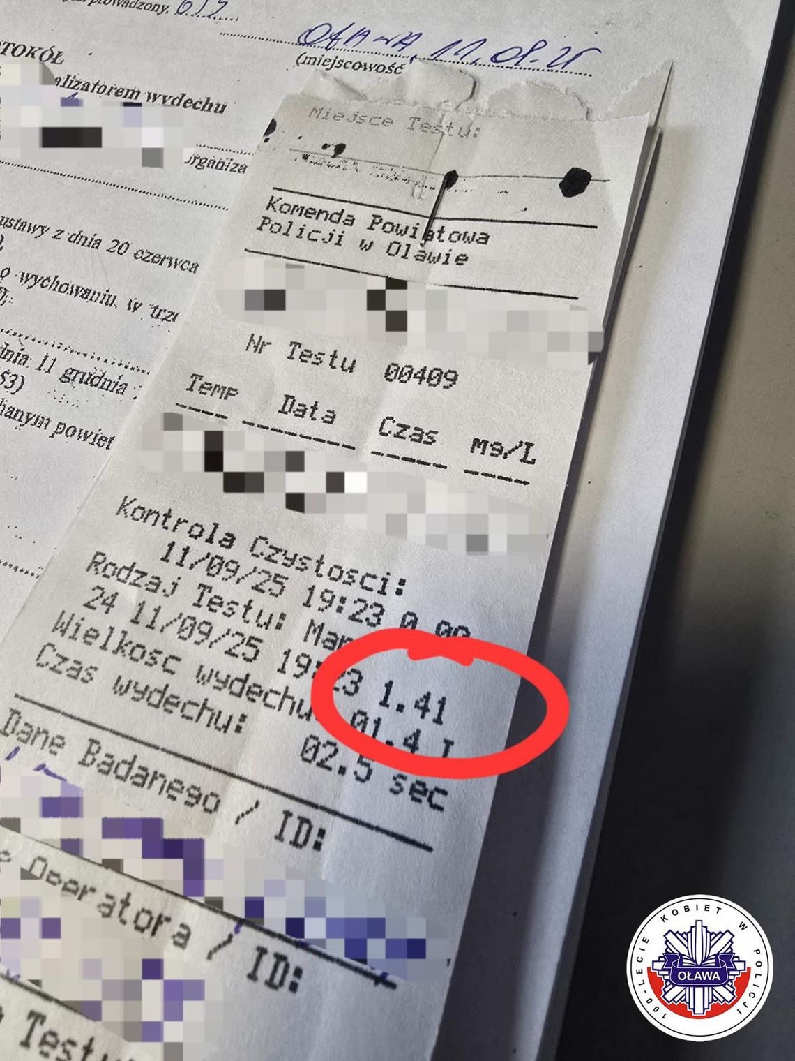 Obywatelskie ujęcie nietrzeźwego kierowcy