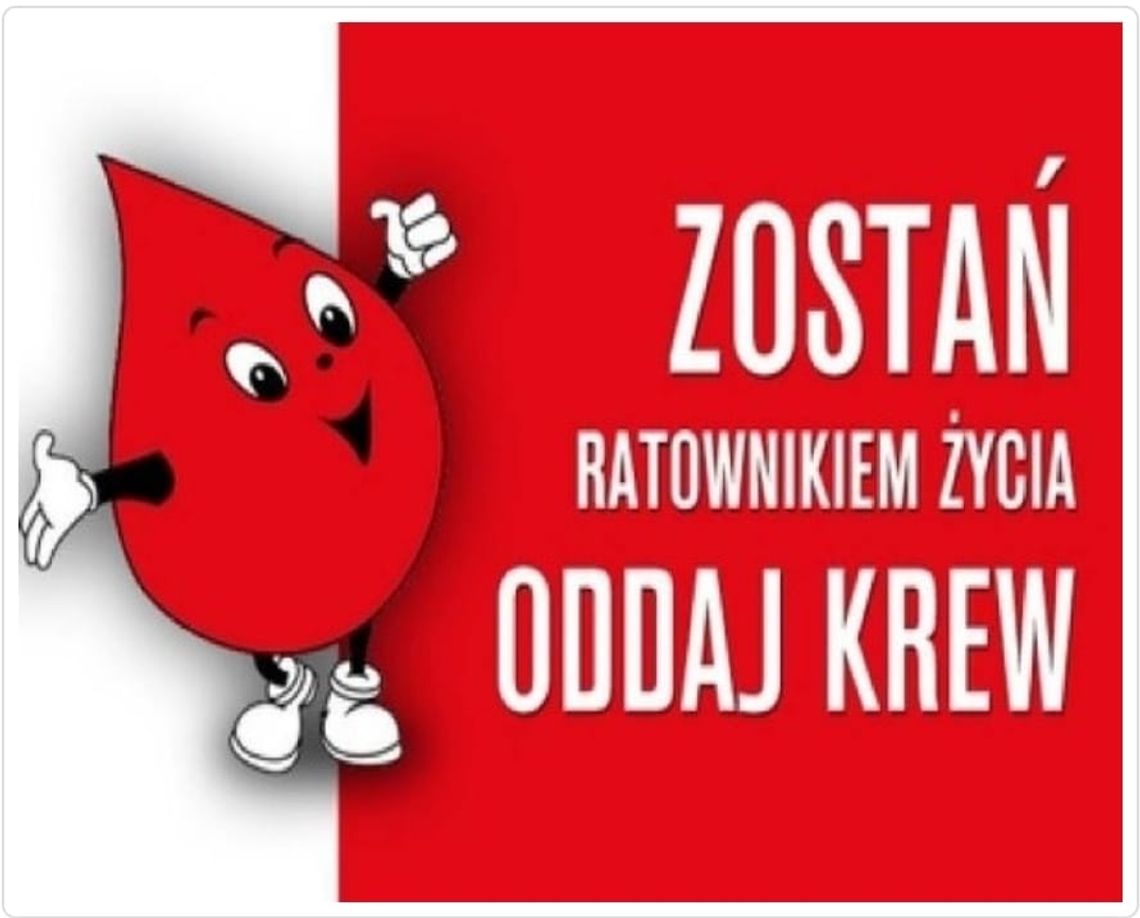 Oddaj krew, uratuj życie