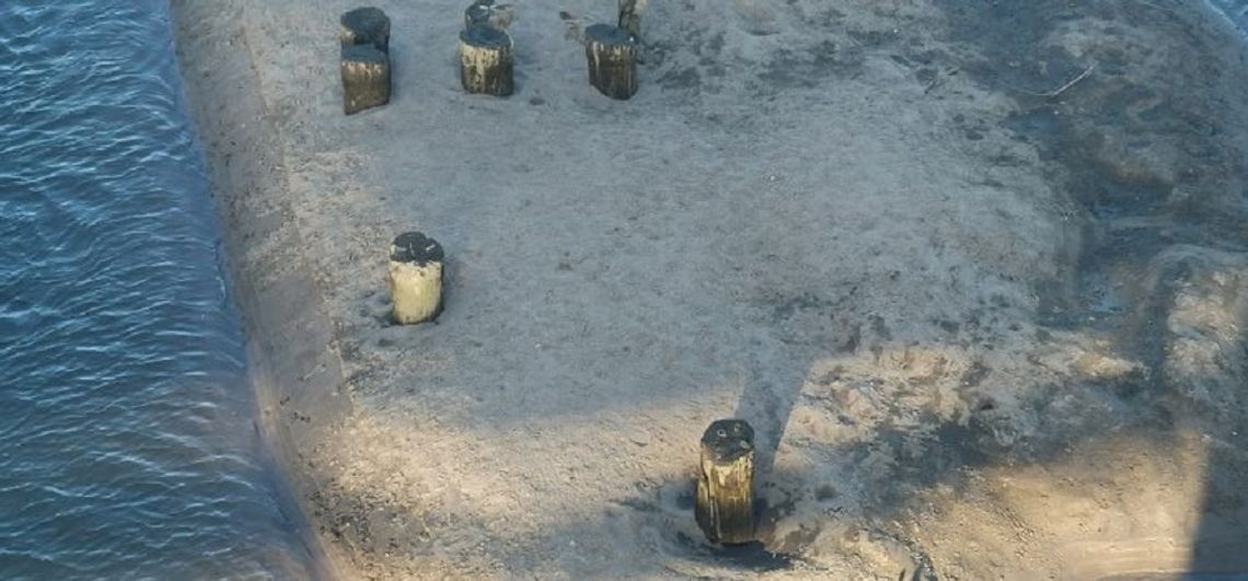 Odra tak niska, że…