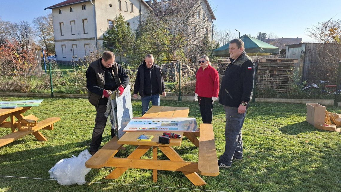 "Ogród przyjazny z natury" - jeszcze chwila i będzie gotowy