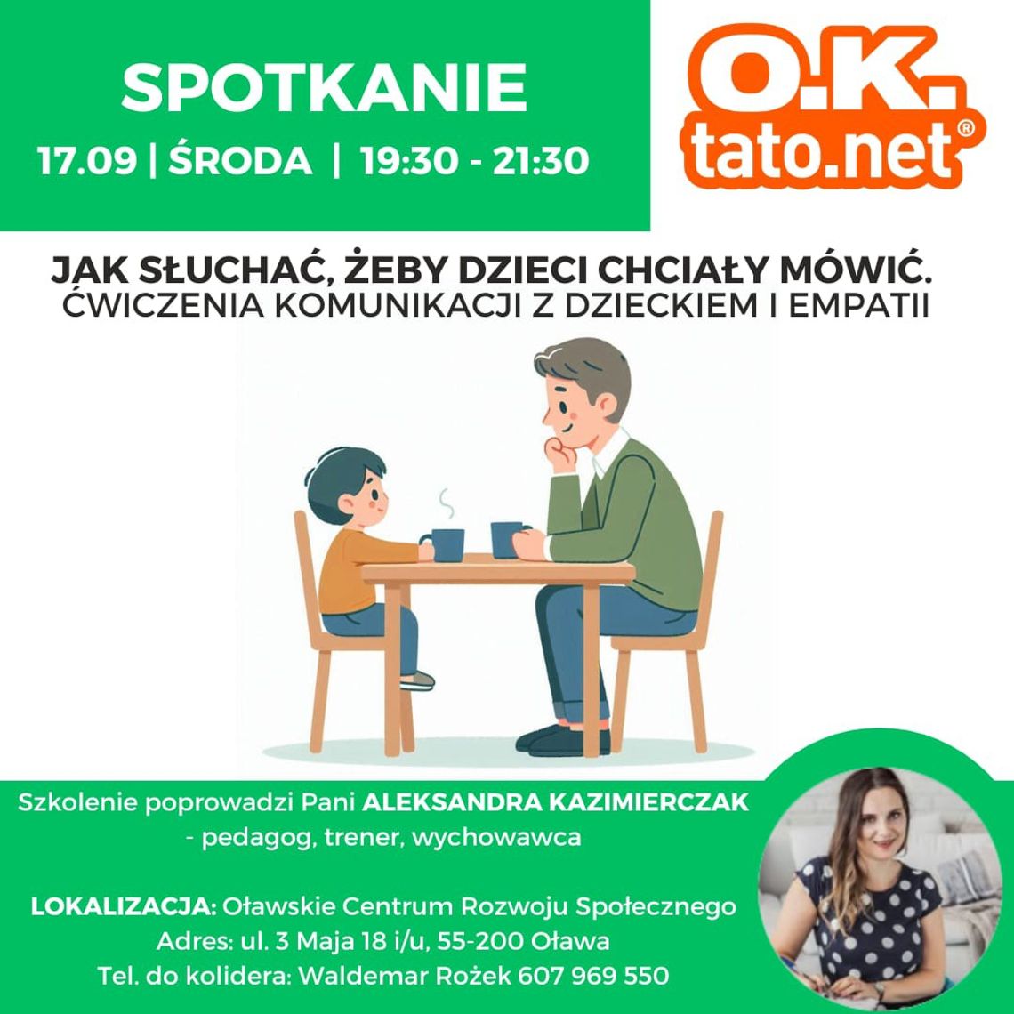 Ojcowski Klub wraca po wakacyjnej przerwie