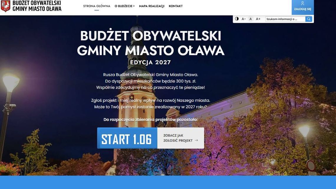 OŁAWA Dziś rusza Budżet Obywatelski OŁAWA Dziś rusza Budżet Obywatelski
