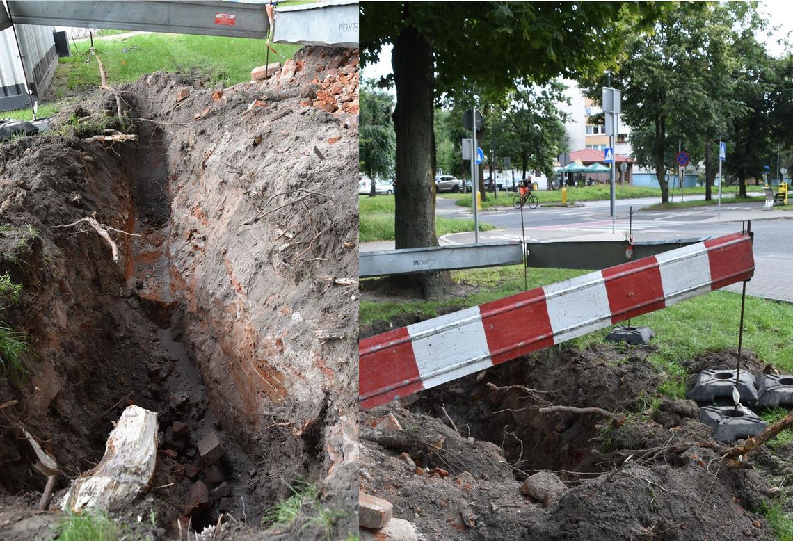 OŁAWA Co jest w tych wykopach na Chrobrego?