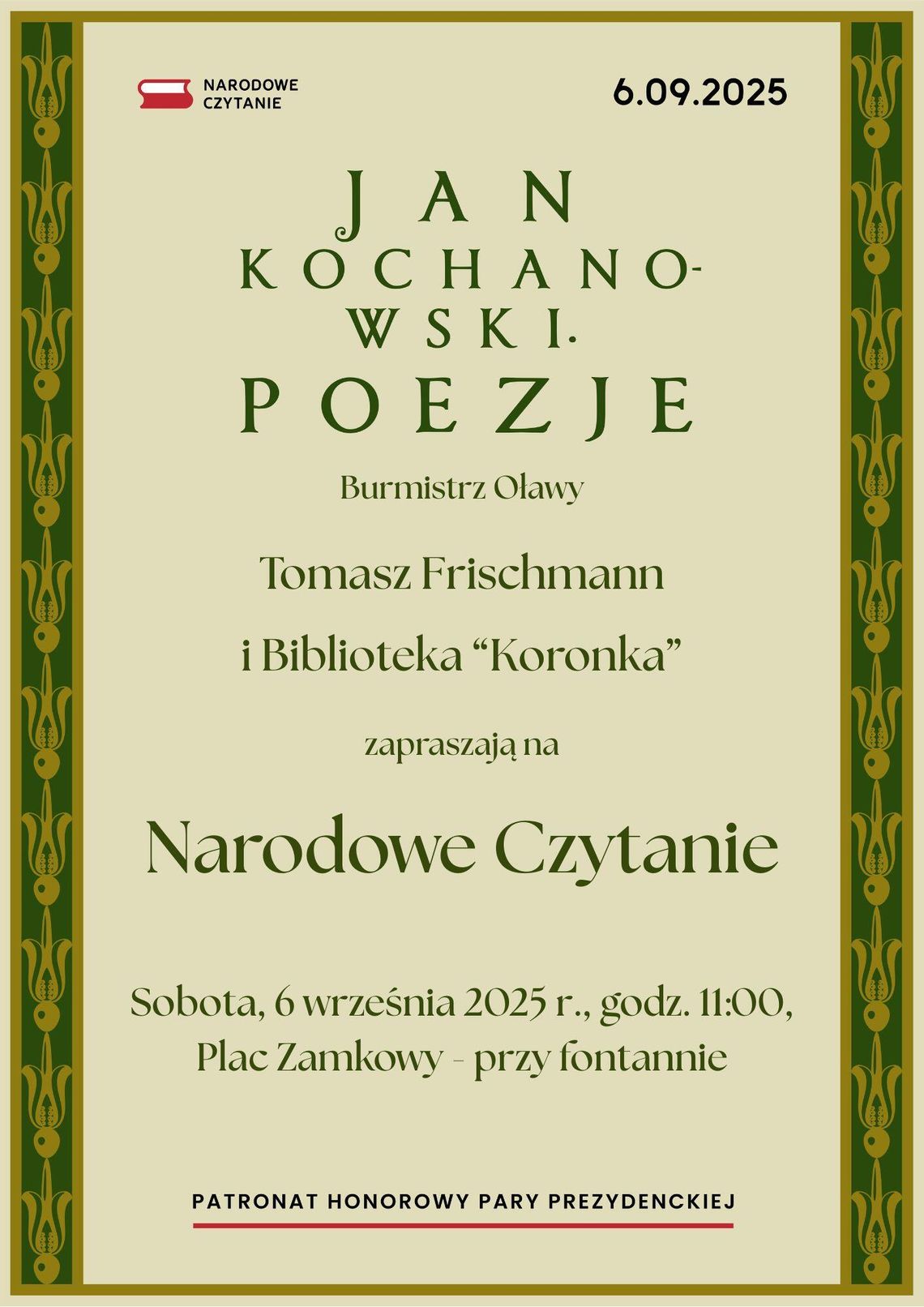 OŁAWA Narodowe Czytanie