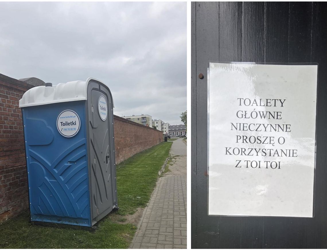 OŁAWA Normalne toalety na cmentarzach zamknięte. Co nam zostaje?