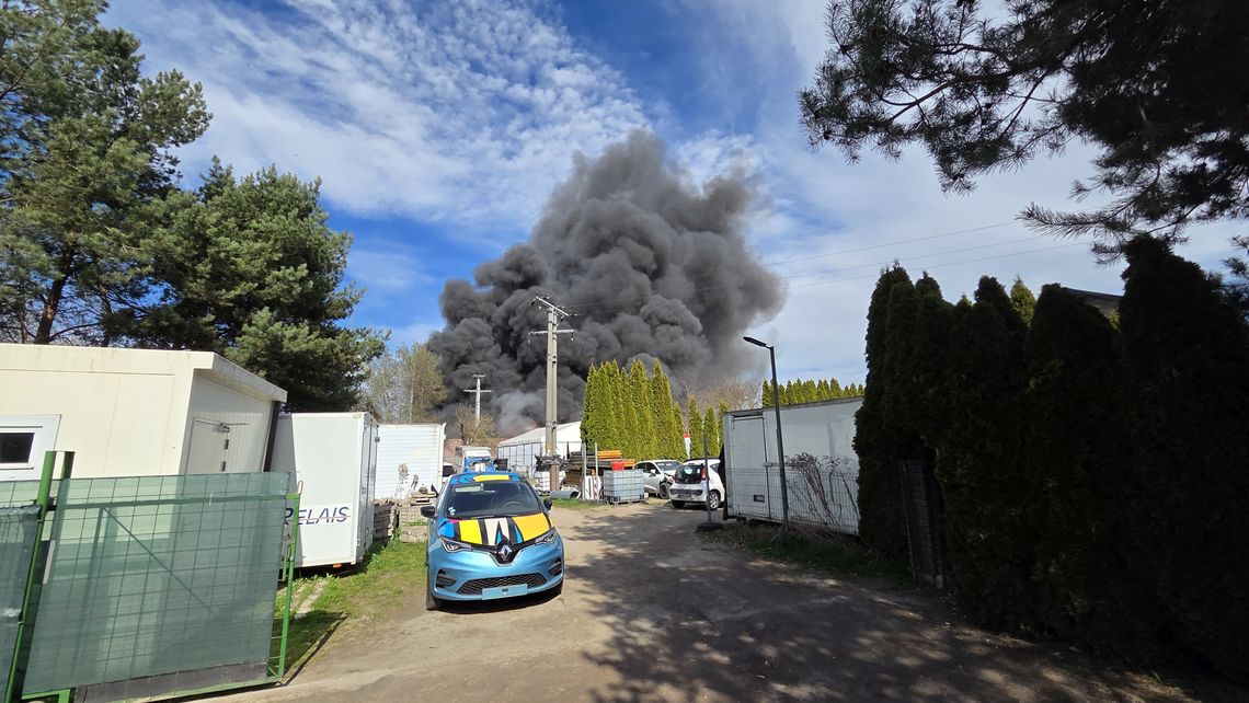 OŁAWA Zobacz nowe zdjęcia i filmiki z tego pożaru