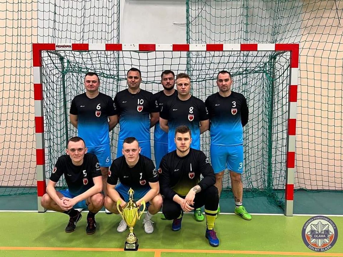 Oławska policja ze srebrem