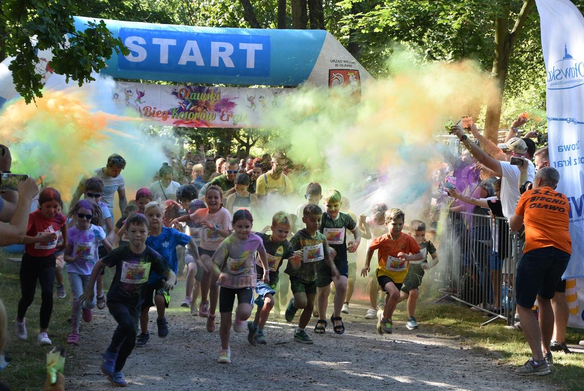 Oławski Bieg Kolorów Ergis za nami (GALERIA)
