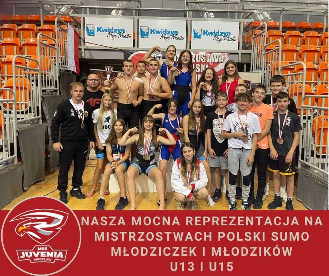 Olgierd i Sebastian z medalami Mistrzostw Polski Sumo
