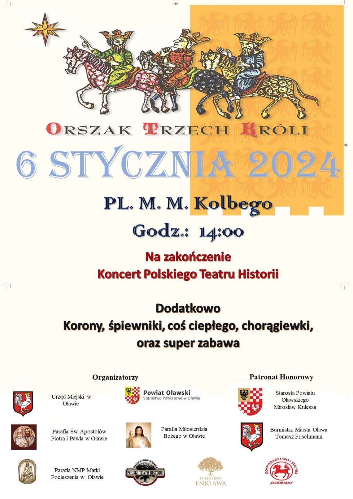 Orszak Trzech Króli w Oławie Orszak Trzech Króli w Oławie