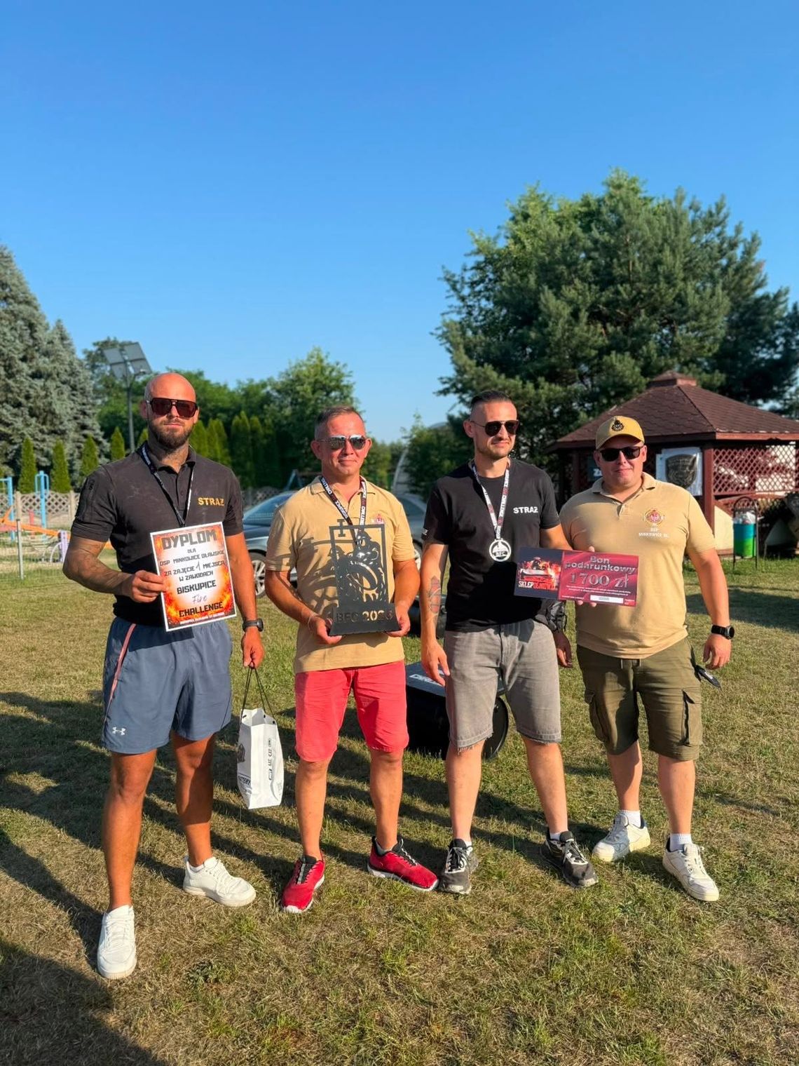 OSP Minkowice Oławskie wygrały Biskupice Fire Challenge 2026