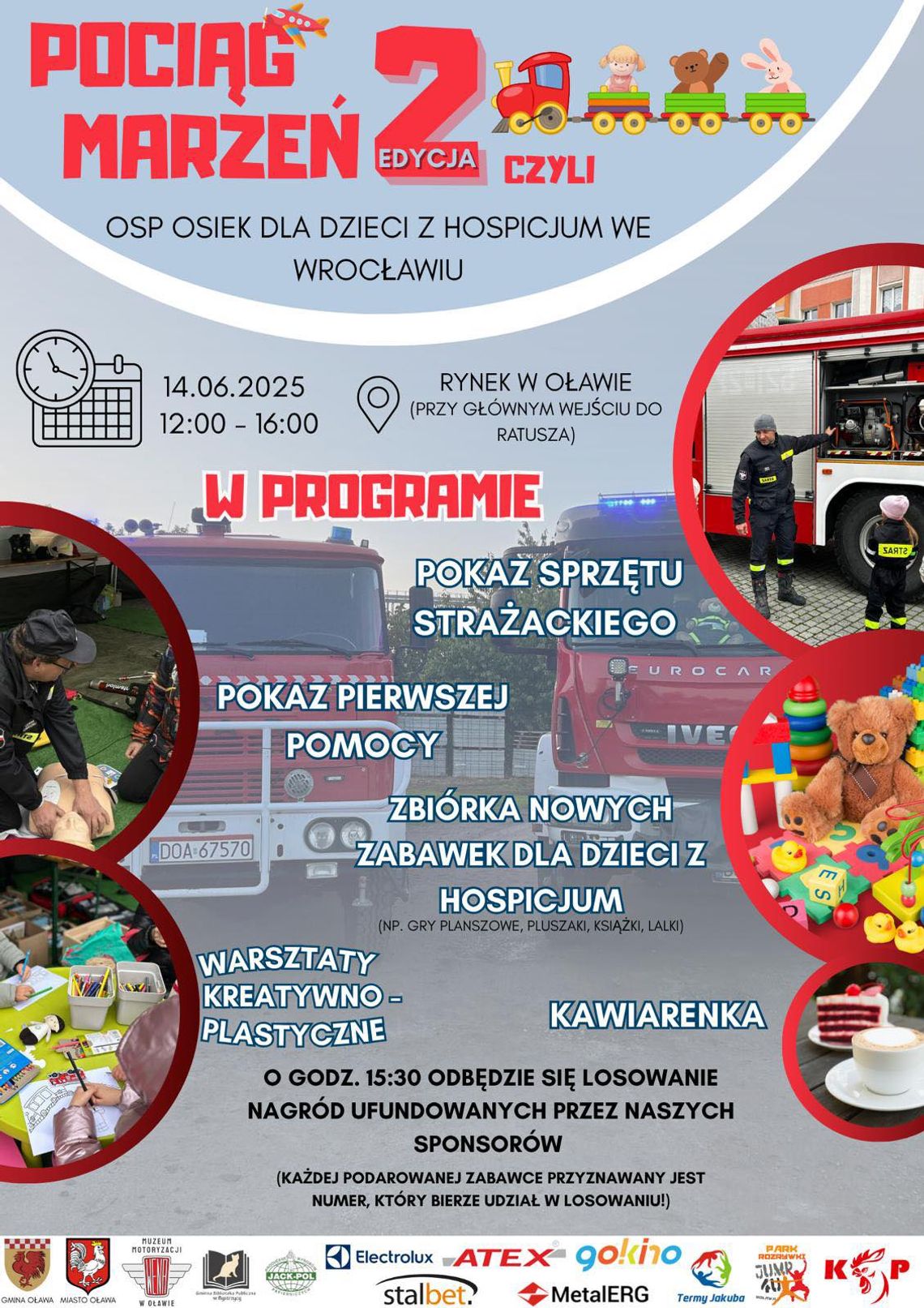 OSP w Osieku zaprasza do Pociągu Marzeń