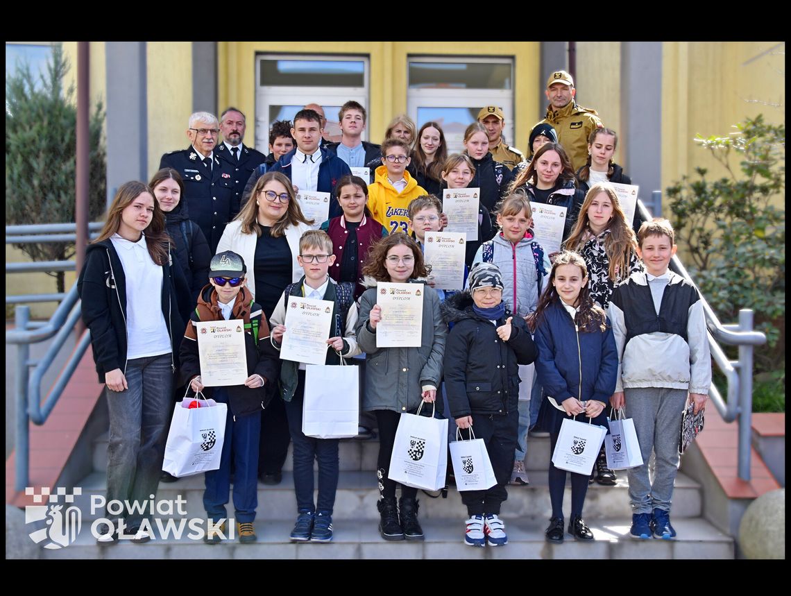 Oto najlepsi w konkursie pożarniczym