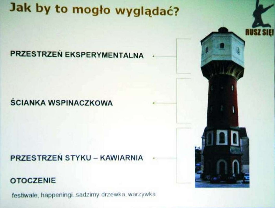 Ożywią wieżę ciśnień?