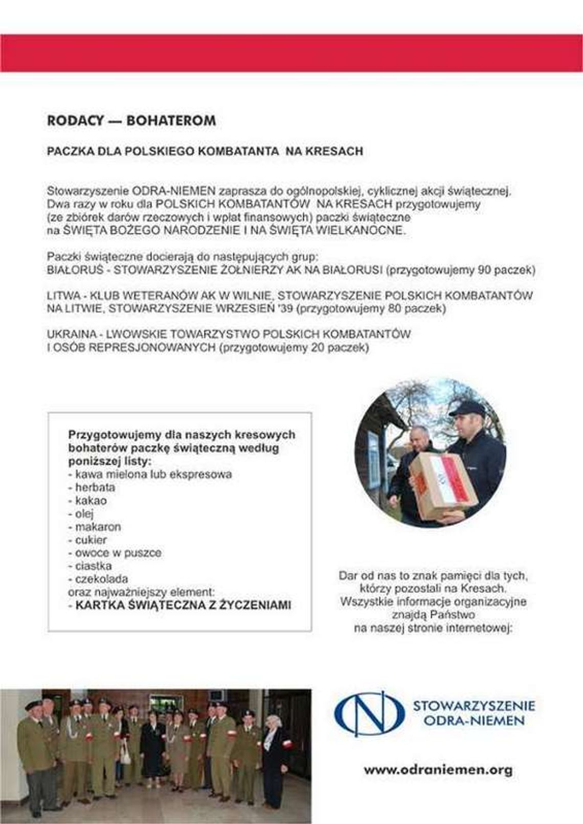 Paczka dla kombatanta