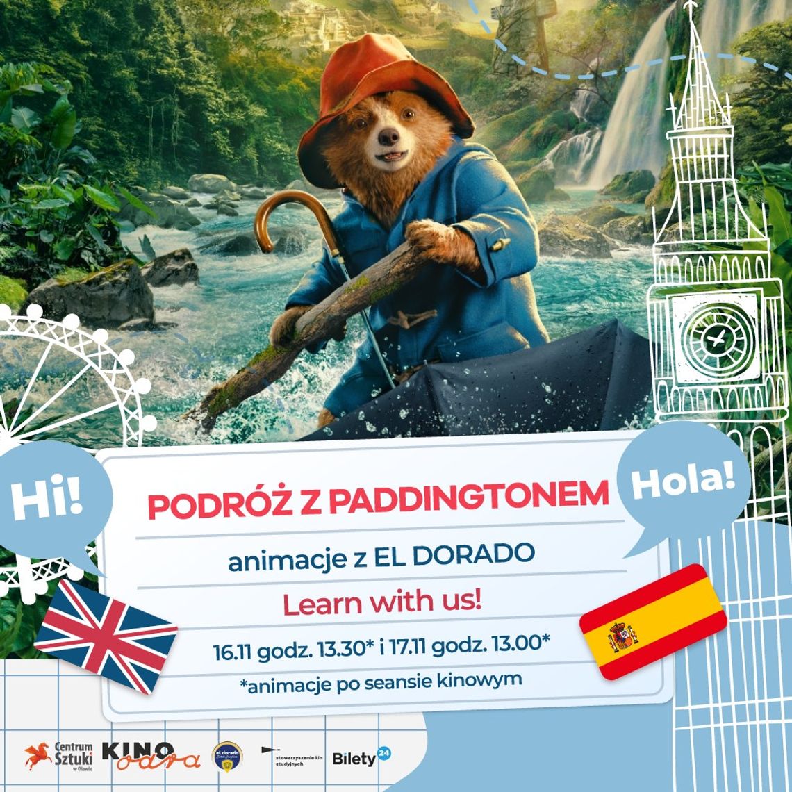 "Paddington w Peru" i animacje po seansie