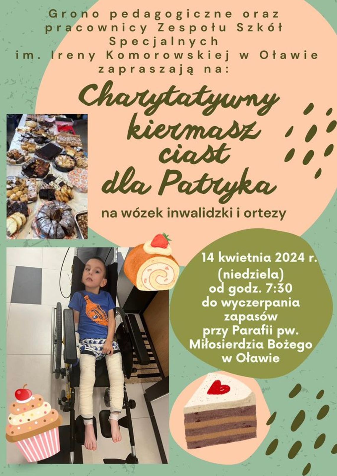 Patryk-wojownik potrzebuje wózka. Pomożesz?