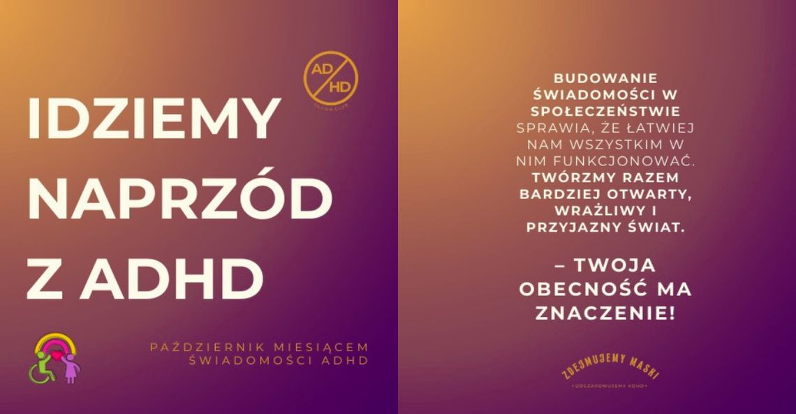 Październik miesiącem świadomości ADHD. Spotkanie w Oławie
