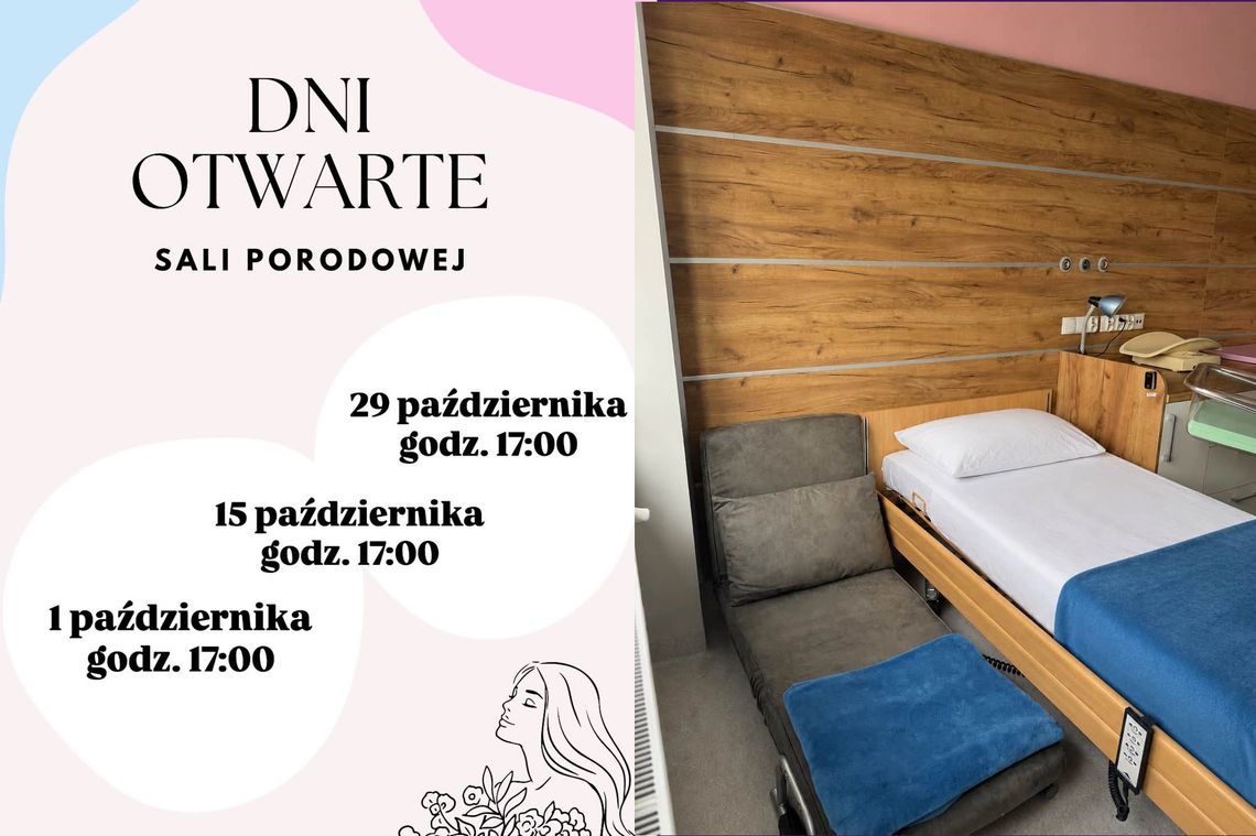 Październikowe dni otwarte Sali Porodowej w naszym szpitalu Październikowe dni otwarte Sali Porodowej w naszym szpitalu