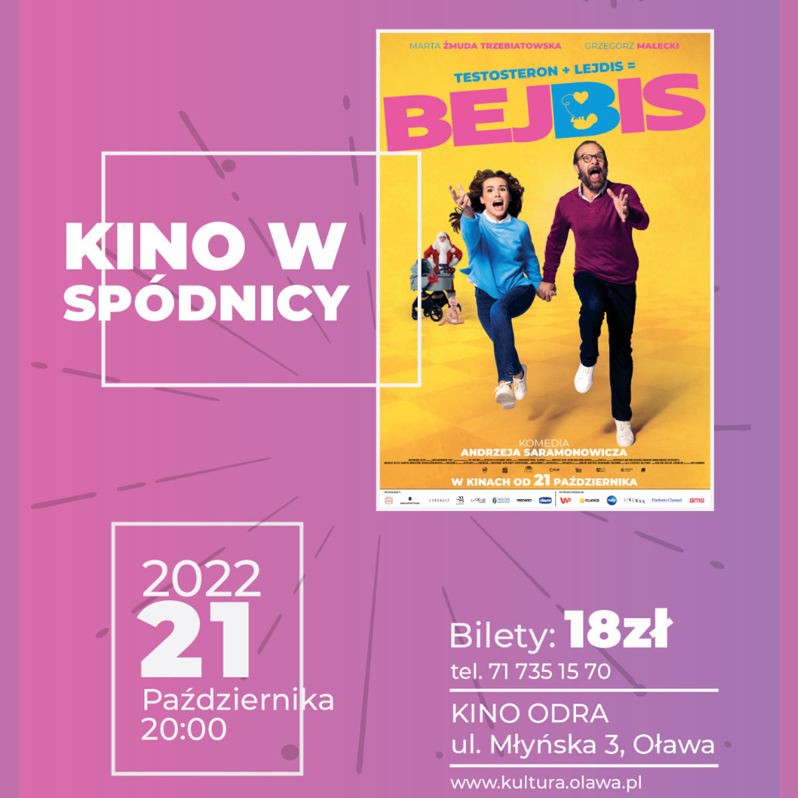 Październikowe Kino w Spódnicy już w piątek (21.10)