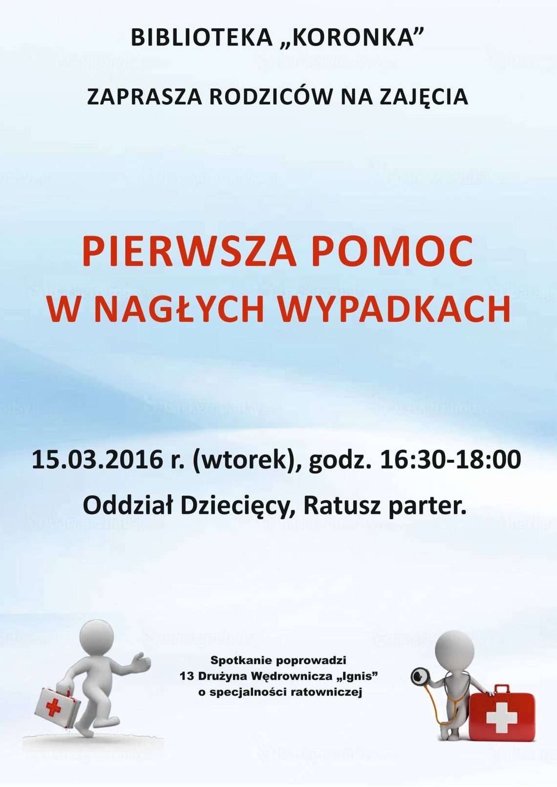 Pierwsza pomoc w bibliotece