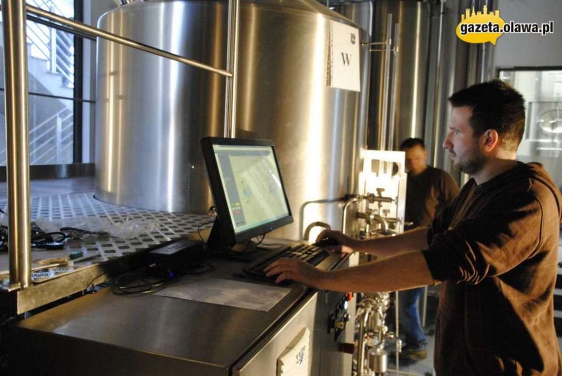 Pierwsze oławskie piwo. ZOBACZ VIDEO