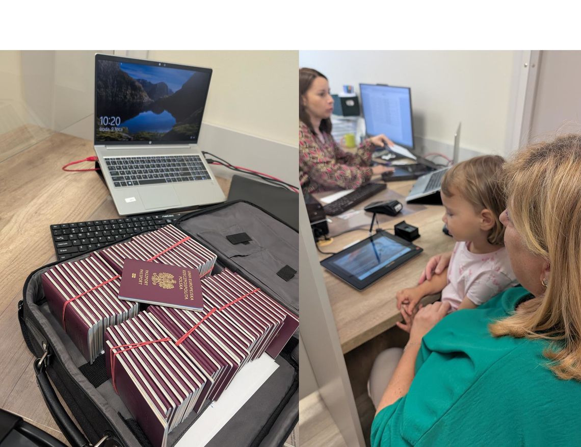 Pierwsze paszporty do Oławy już przyjechały