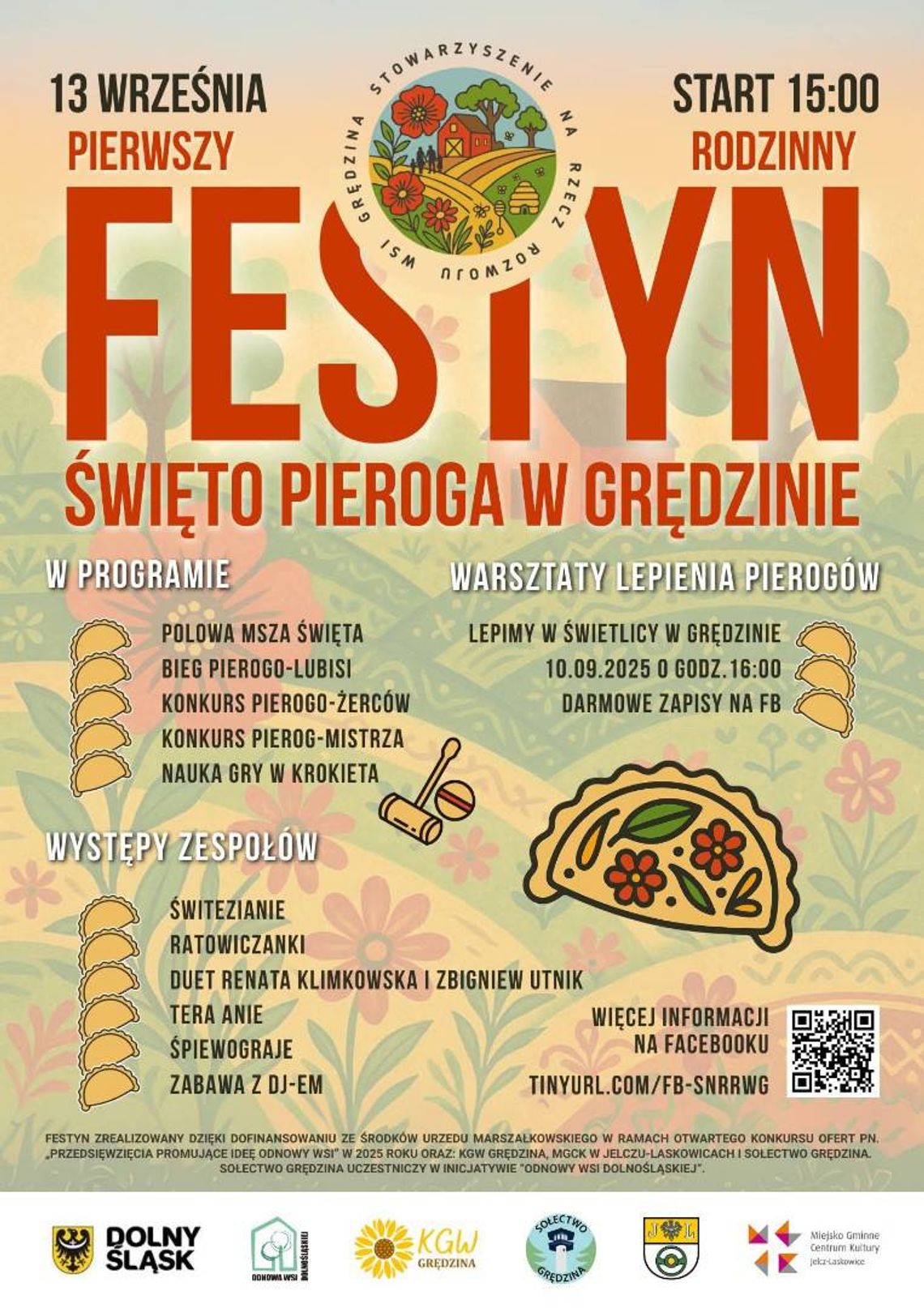 Pierwsze Święto Pieroga w Grędzinie