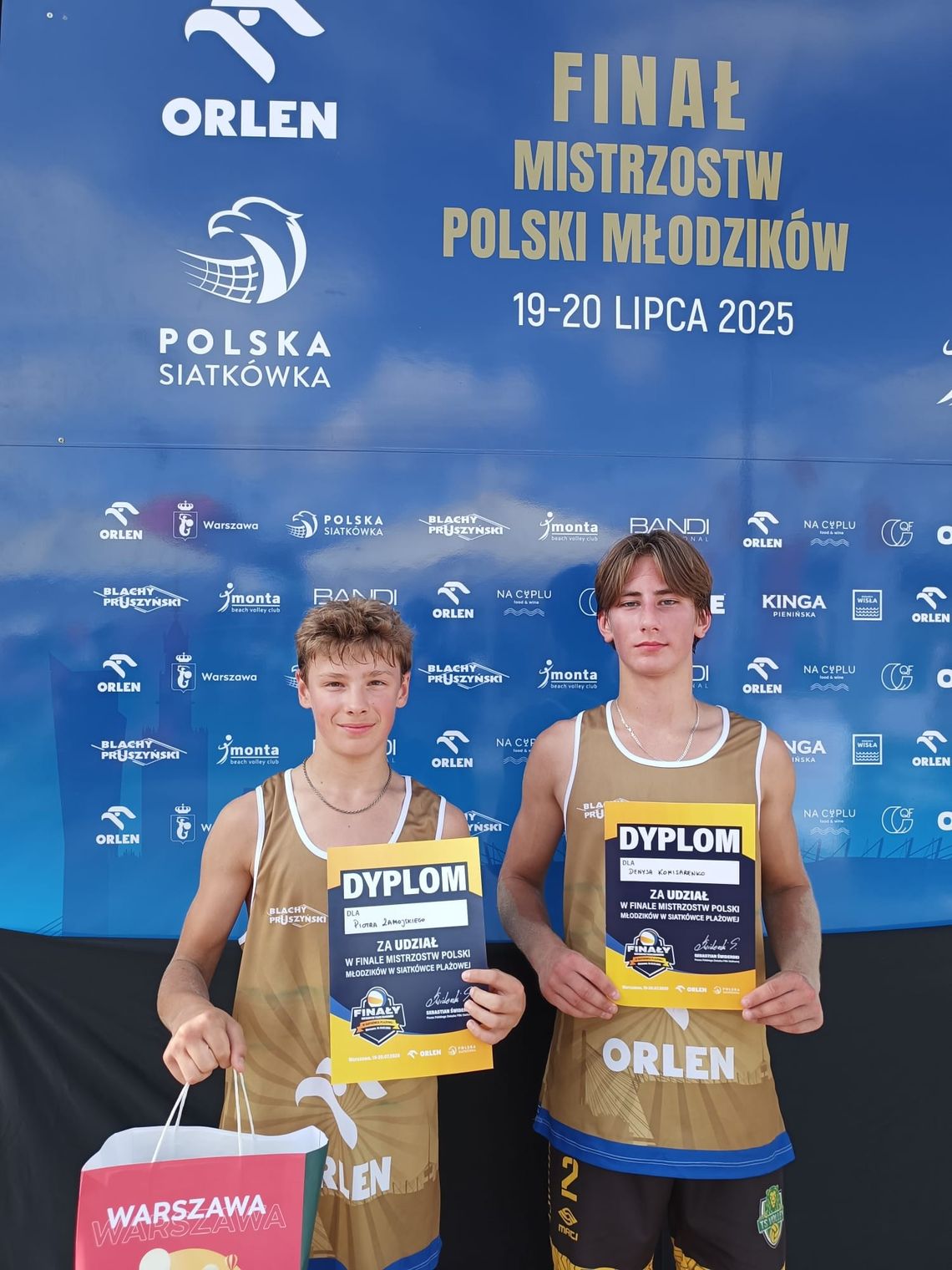 Piotr i Denis zagrali w finale Mistrzostw Polski