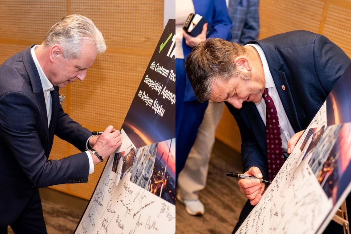 Piotrowski i Stajszczyk popierają utworzenie Centrum Technologicznego ESA