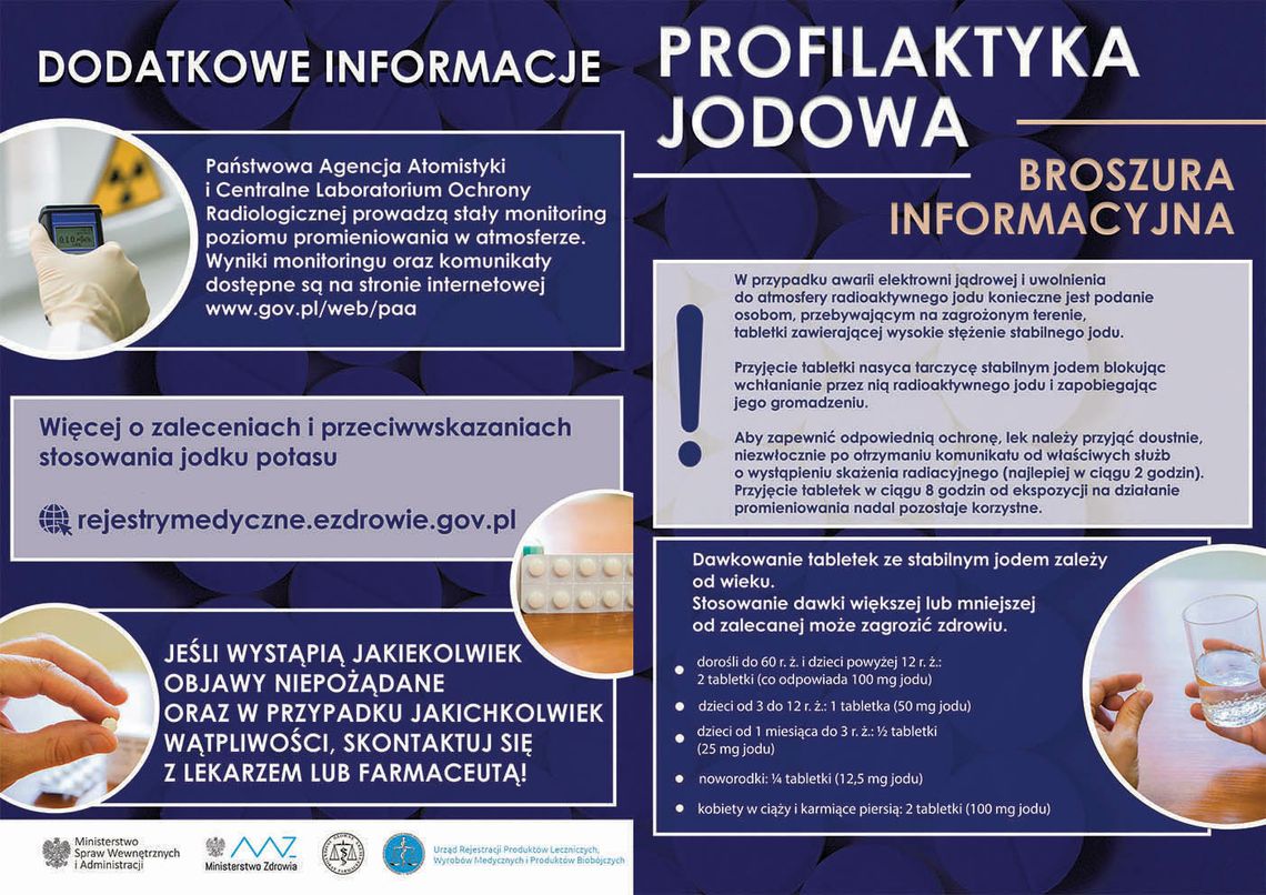 Plan dystrybucji jodku potasu w gminie Oława