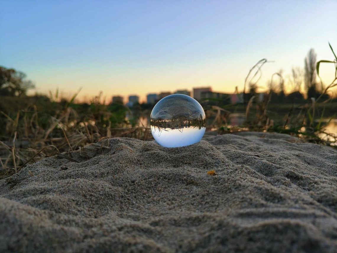 Plaża to... plaża. Nawet w listopadzie