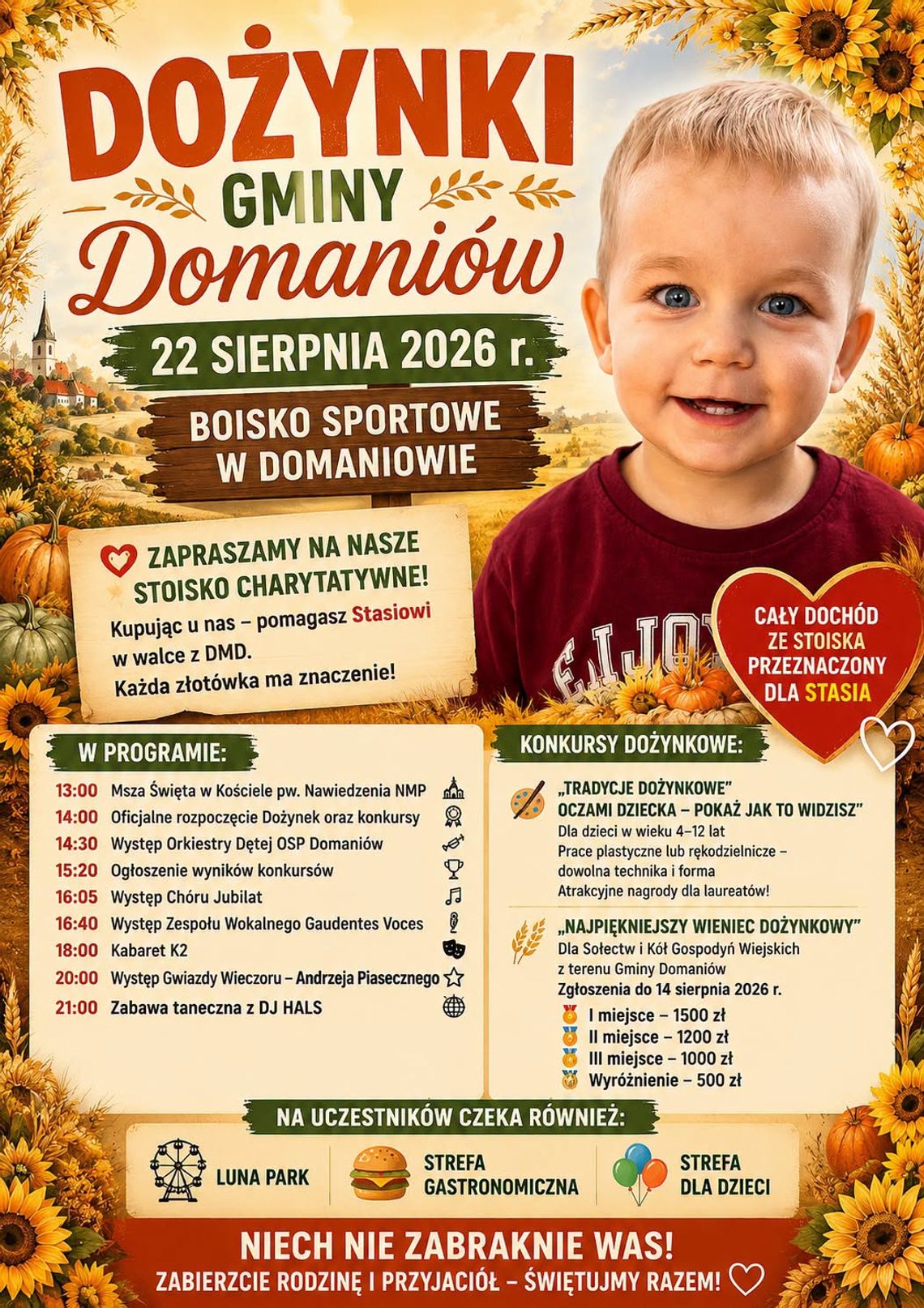 Podczas dożynek dla Stasia Podczas dożynek dla Stasia