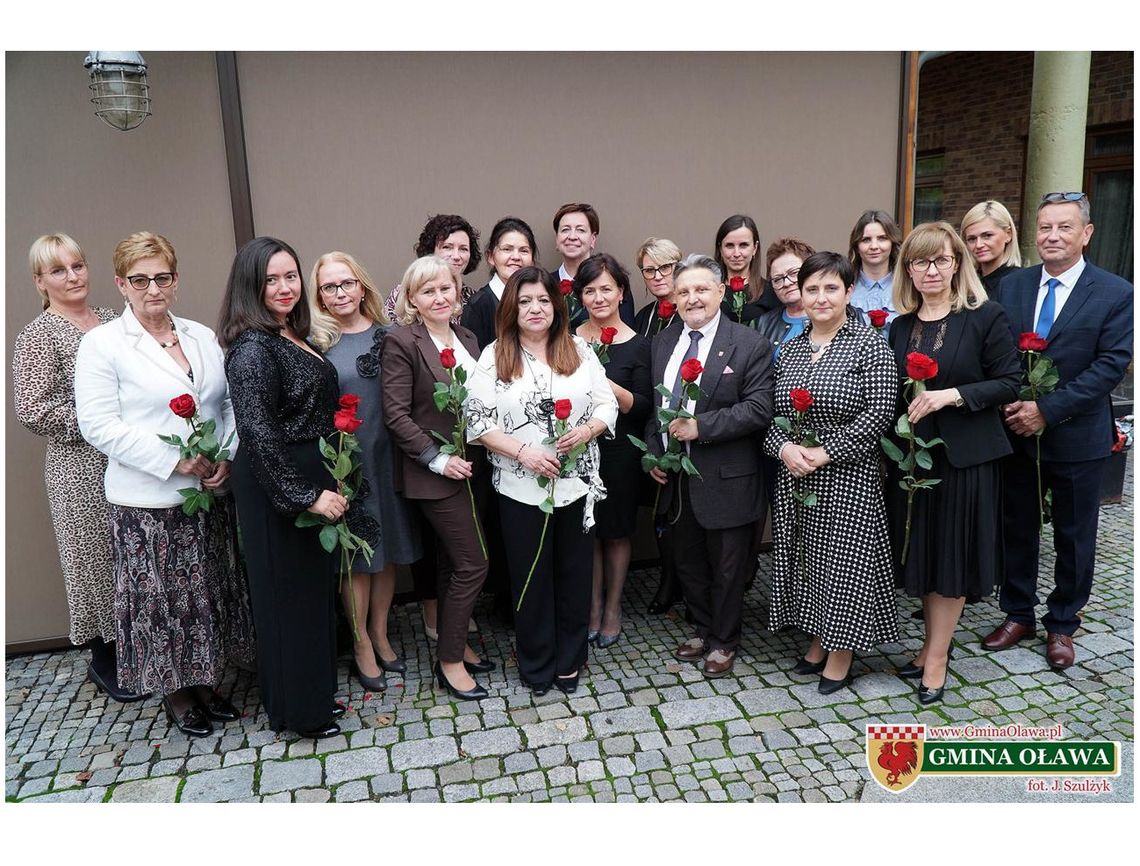 Podziękowania dla gminnych pedagogów