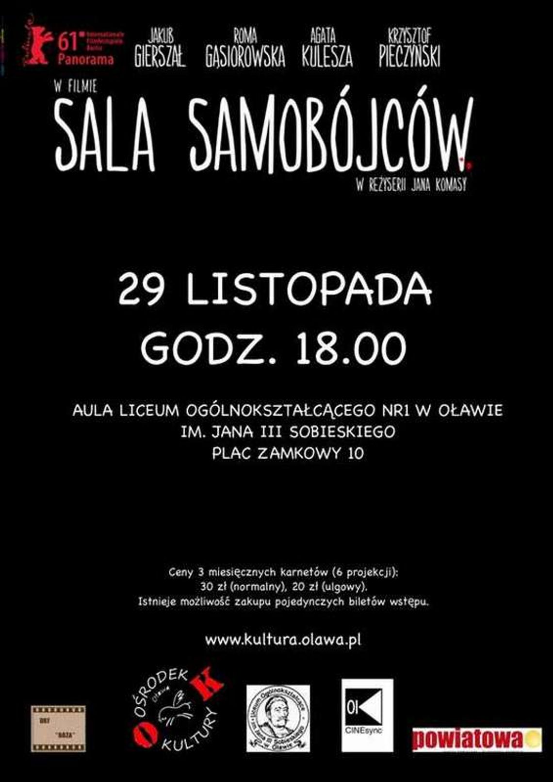 Pokaz &quot;Sali samobójców&quot;