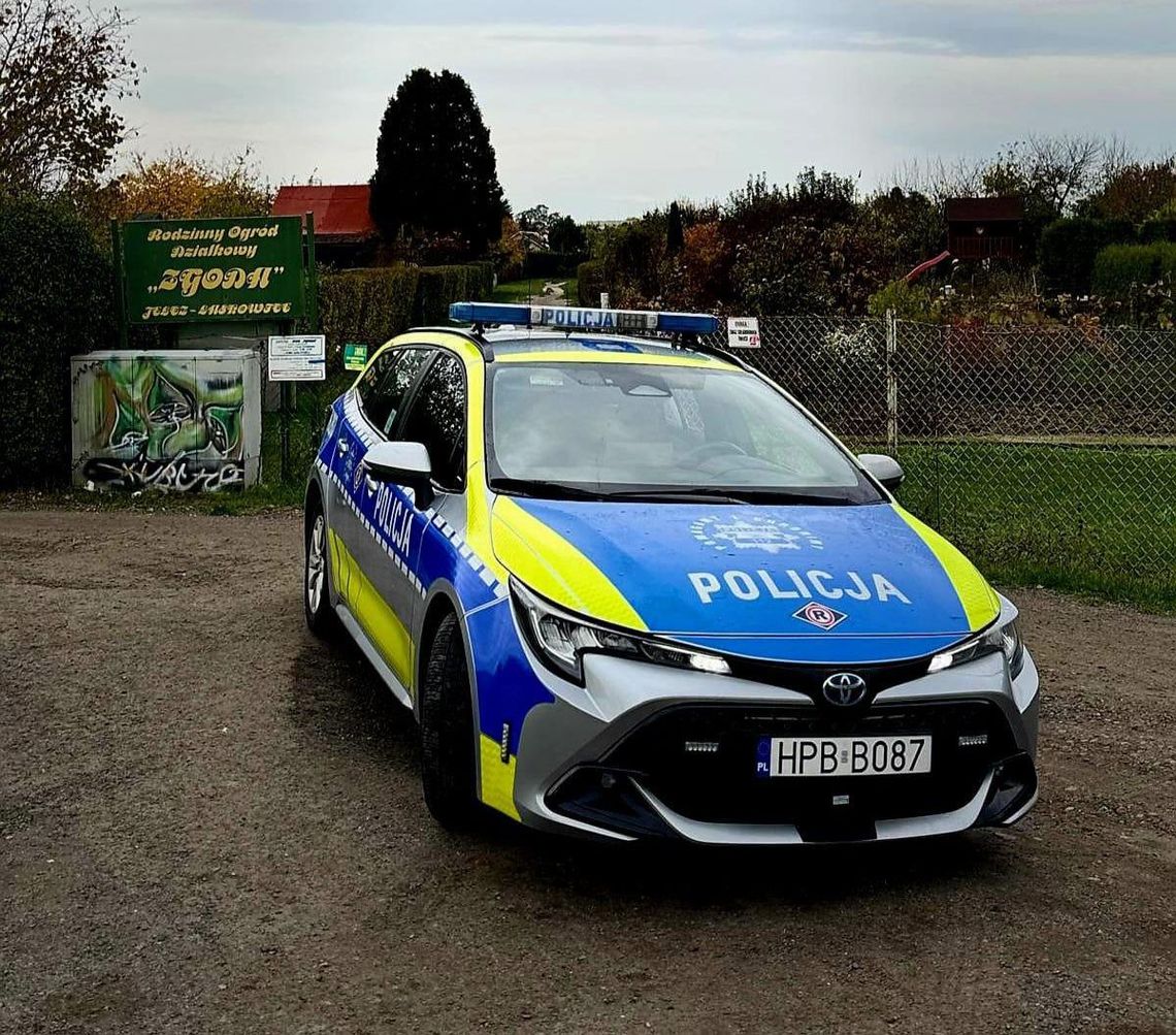 Policja apeluje do działkowców