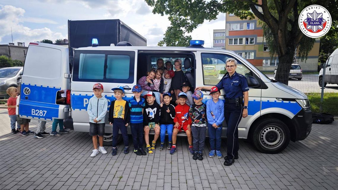 Policja w przedszkolu, czyli jak bezpiecznie spędzić wakacje