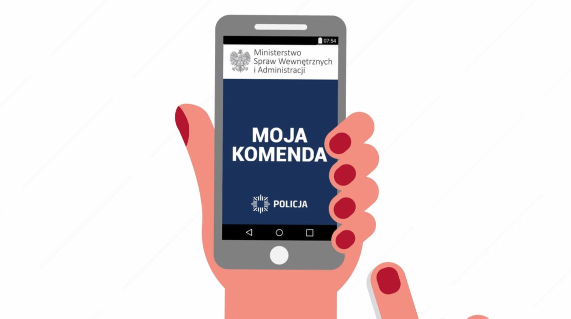 Policjant na wyciągnięcie smartfona