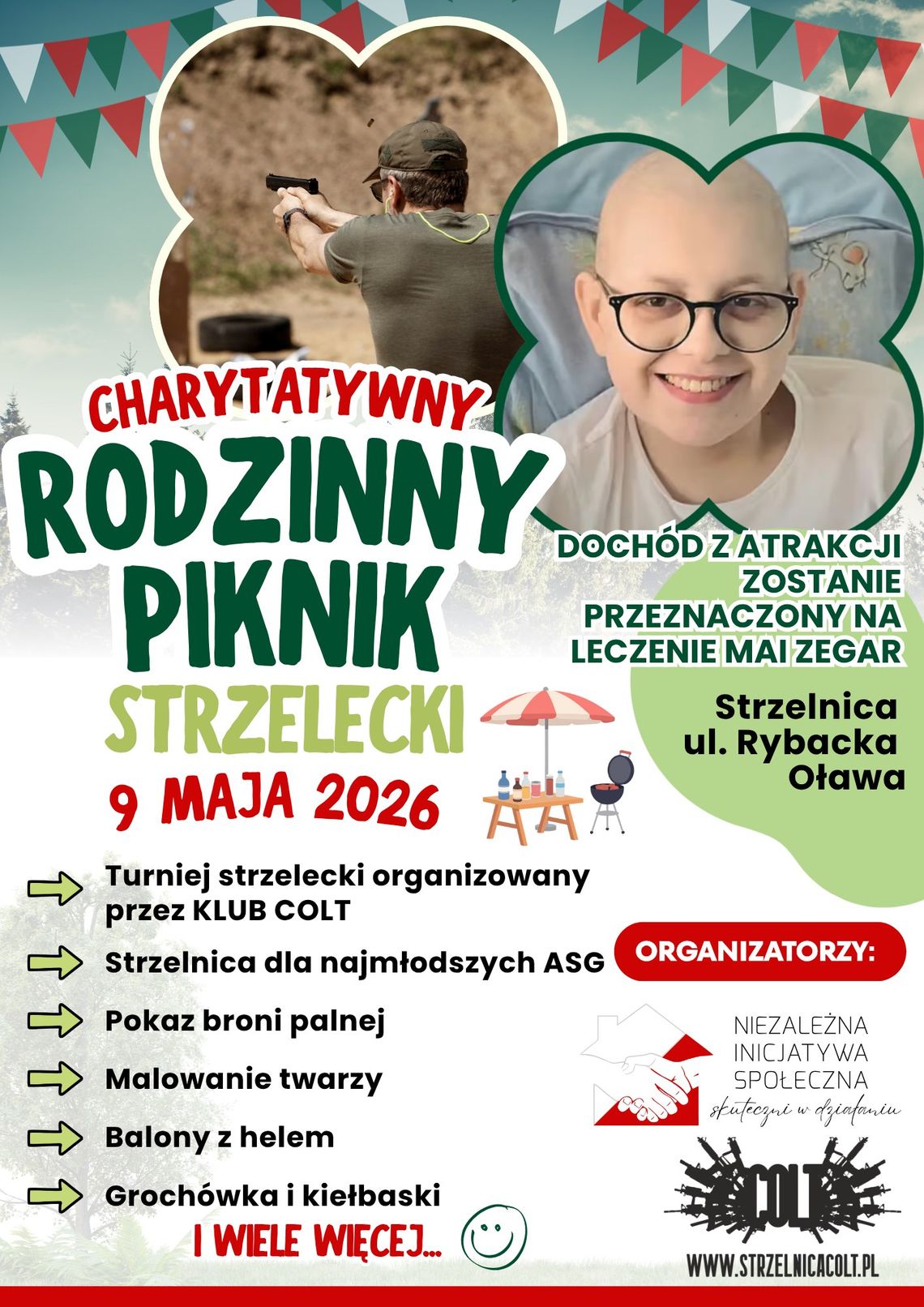 Postrzelają dla Mai Zegar