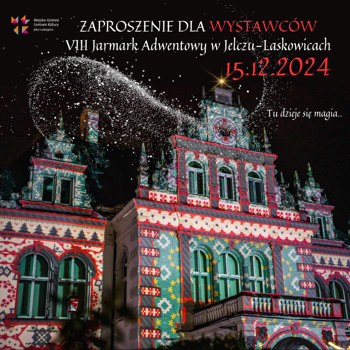 Poszukują wystawców na Jarmark Adwentowy