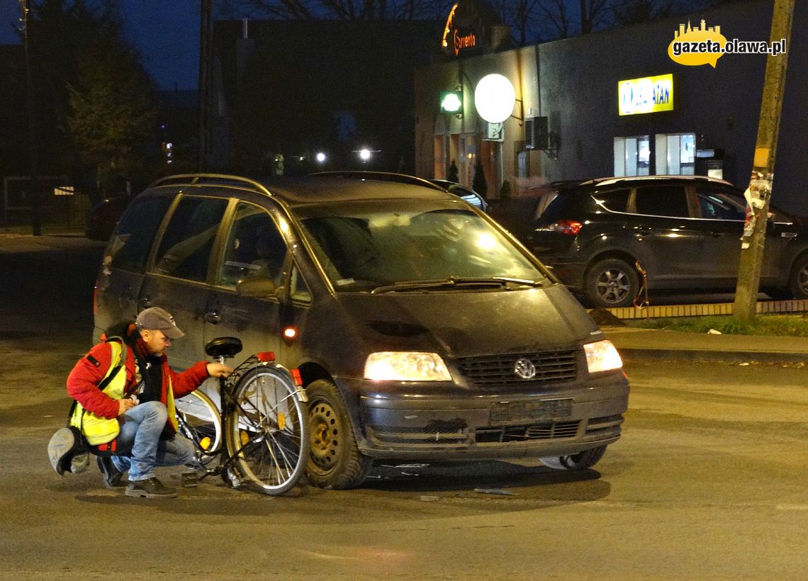 Potrącenie na skrzyżowaniu