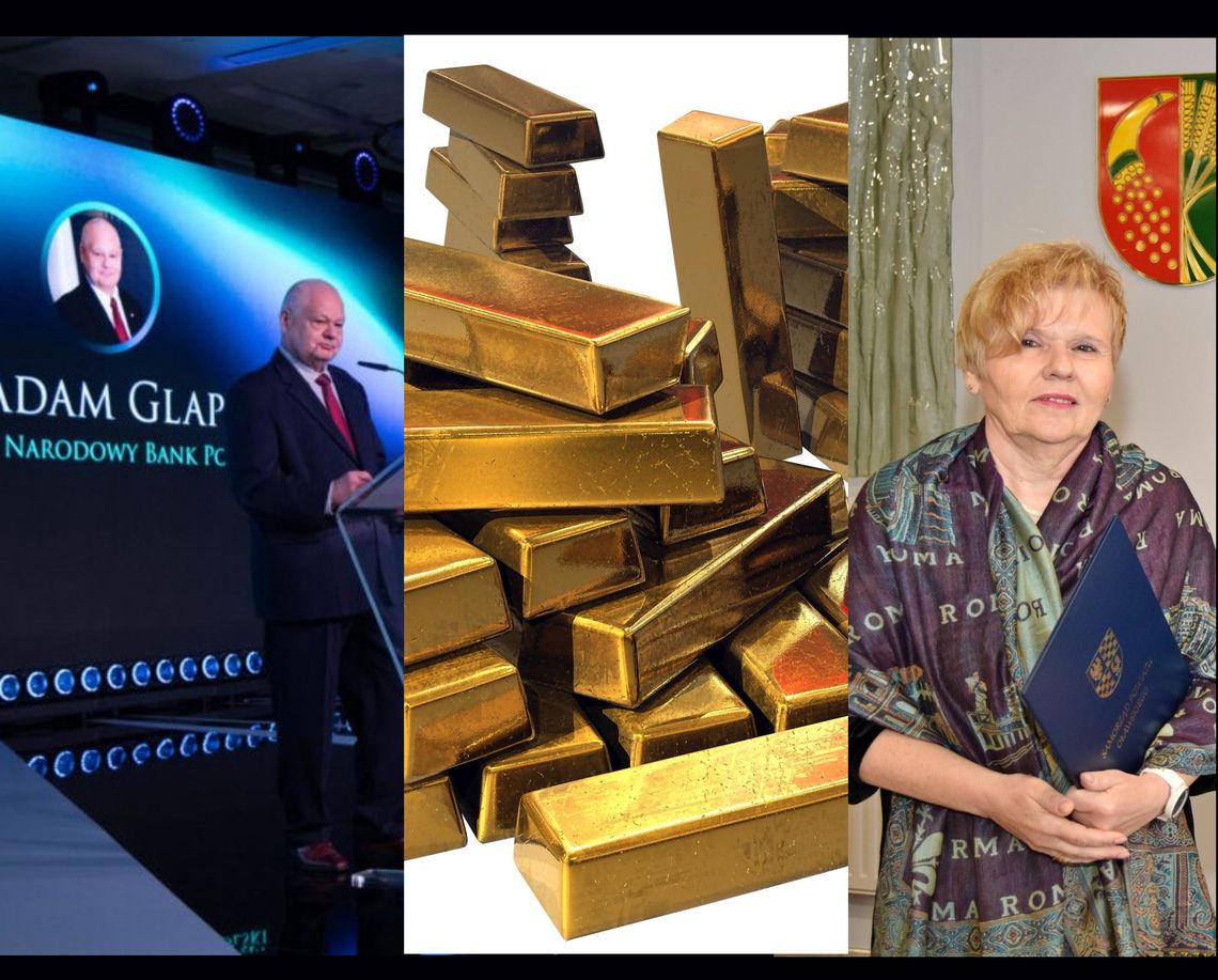 Małgorzata Engel, Adama Glapiski i złoto