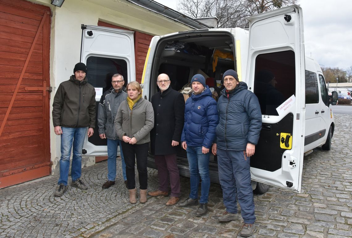 Powiat oławski z pomocą broniącej się Ukrainie